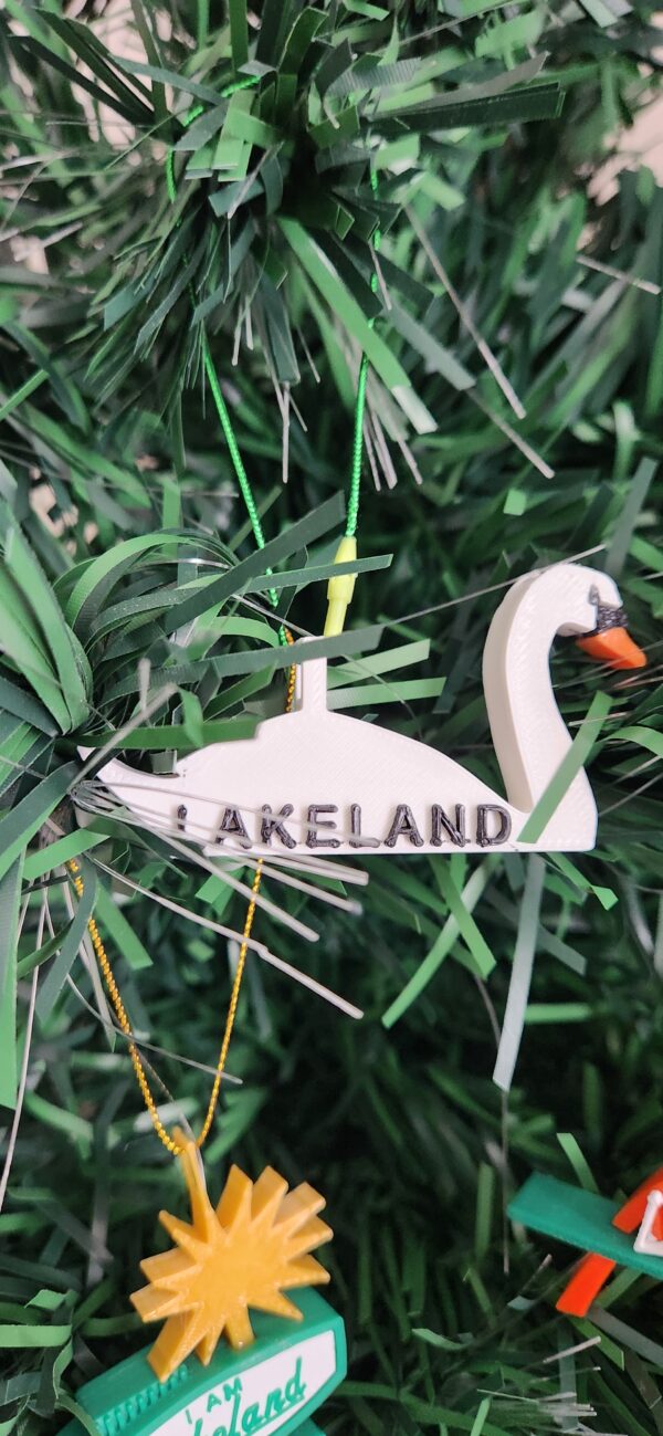 Set of 4 Lakeland, FL Christmas Ornaments - Image 4