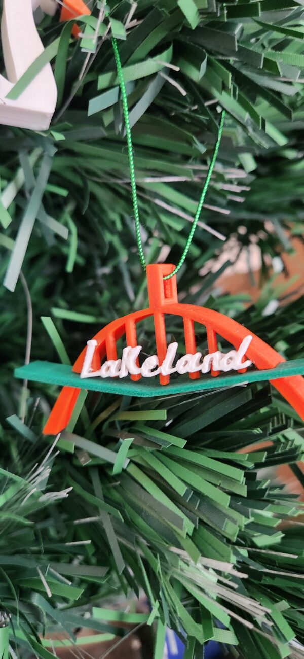 Set of 4 Lakeland, FL Christmas Ornaments - Image 5