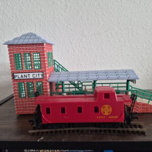 Plant City Train Viewing Platform Replica For Model Train, Display or Diorama