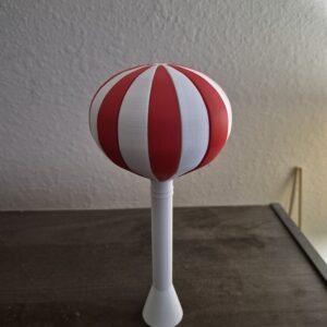 Fort Smith, Arkansas Red and White Peppermint Water Tower Replica