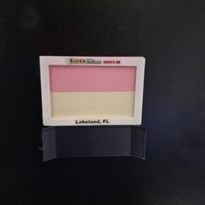 Silver Moon Drive-In Screen Photo Frame Magnet
